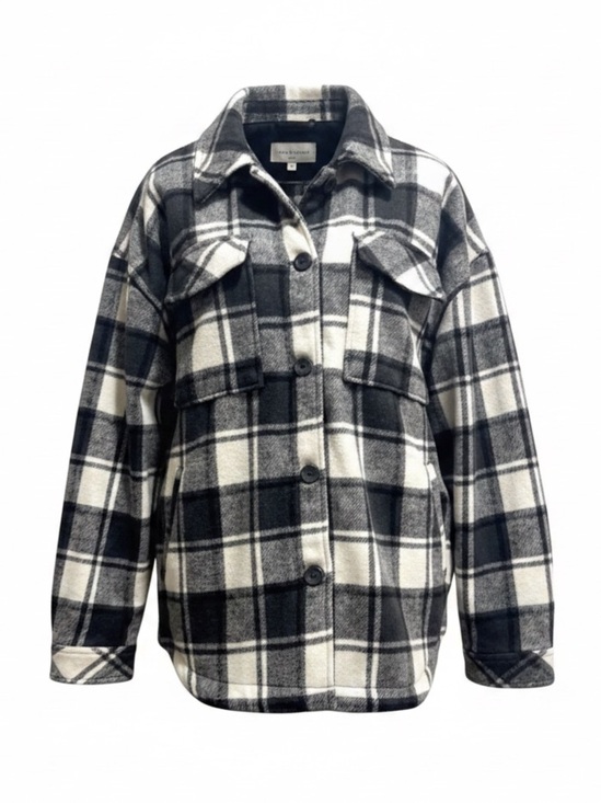 Garage Jackets & Blazers - Garage Women’s Plaid Button-Up Coat. Size Large